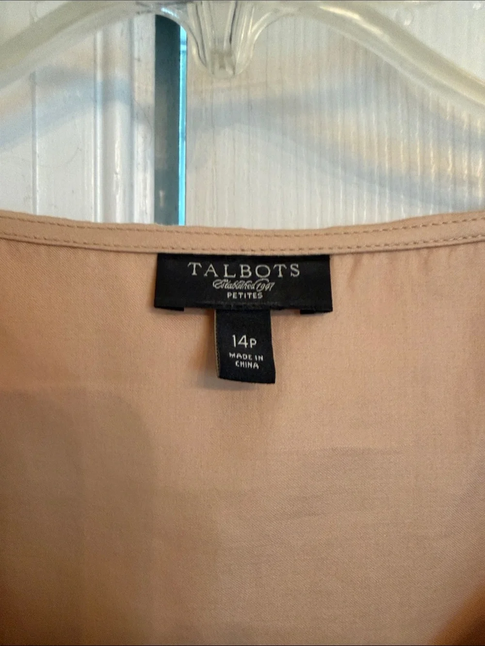 Talbots tan short